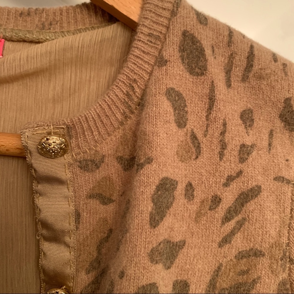 Leopard Print Cardigan